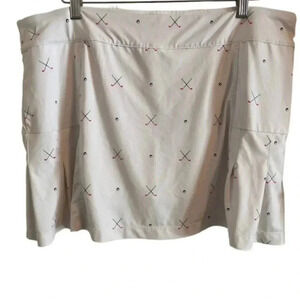 Lillie Green Womens Golf Skort Skirt